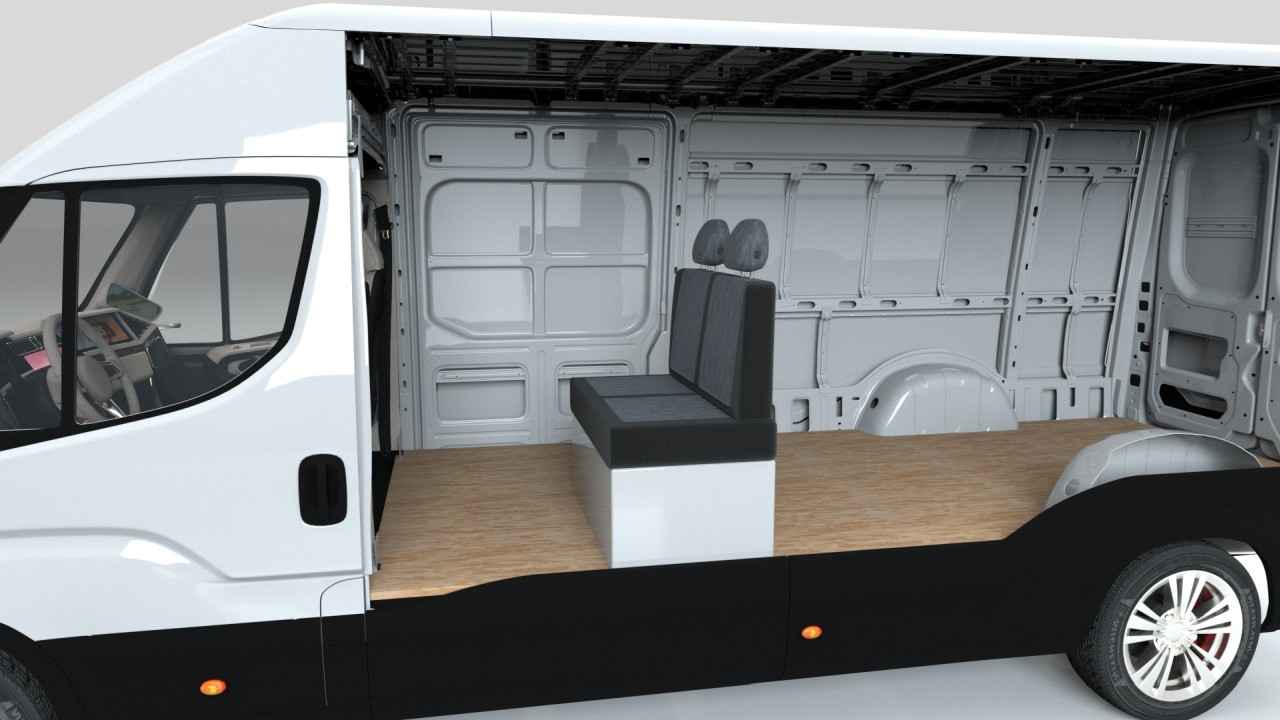 Kastenwagen mit VSR Gurtbock